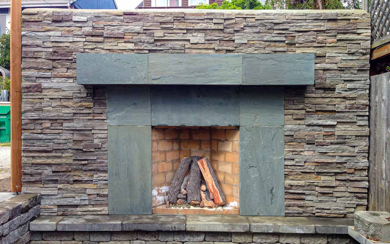 Outdoor Fireplace Installation Redmond Outdoor Fireplaces Bellevue WA